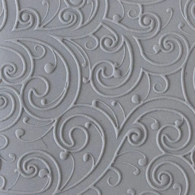 Curly Vines Fineline Texture Tile – Delicate Scrollwork 1