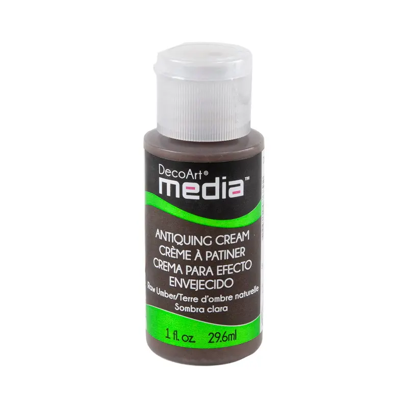 Decoart Antiquing Cream In Raw Umber – 1 Oz 1
