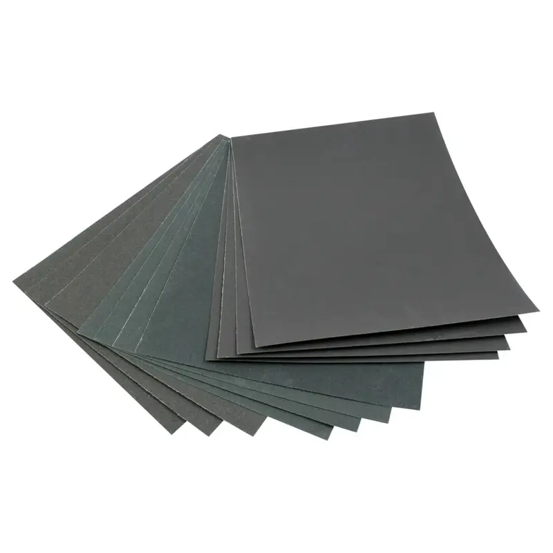 Dekton 10-Piece Wet/Dry Sandpaper Pack – 230X280Mm, Medium To Extra-Fine Grits 1
