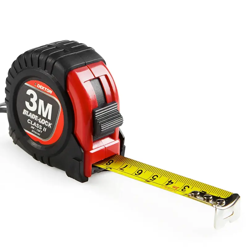 Dekton 3-Meter × 19Mm Hard-Case Tape Measure – Durable Retractable Ruler 1