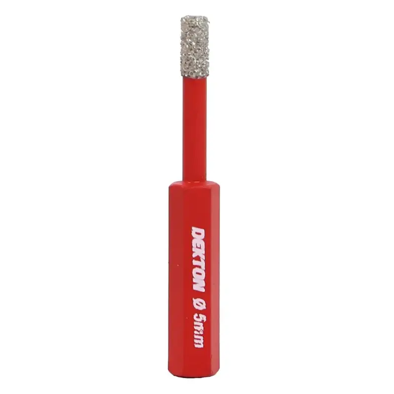 Dekton Brazed Diamond Core Drill Bit – 5.0Mm Diameter 1