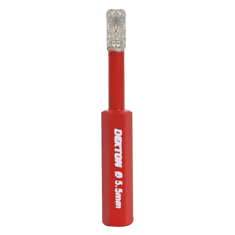 Dekton Brazed Diamond Core Drill Bit – 5.5Mm For Hard Materials 1