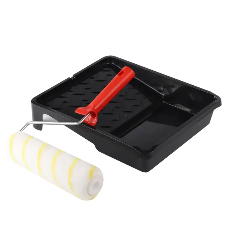 Dekton Compact 9-Inch Paint Roller And Tray Combo For Smooth Application 1