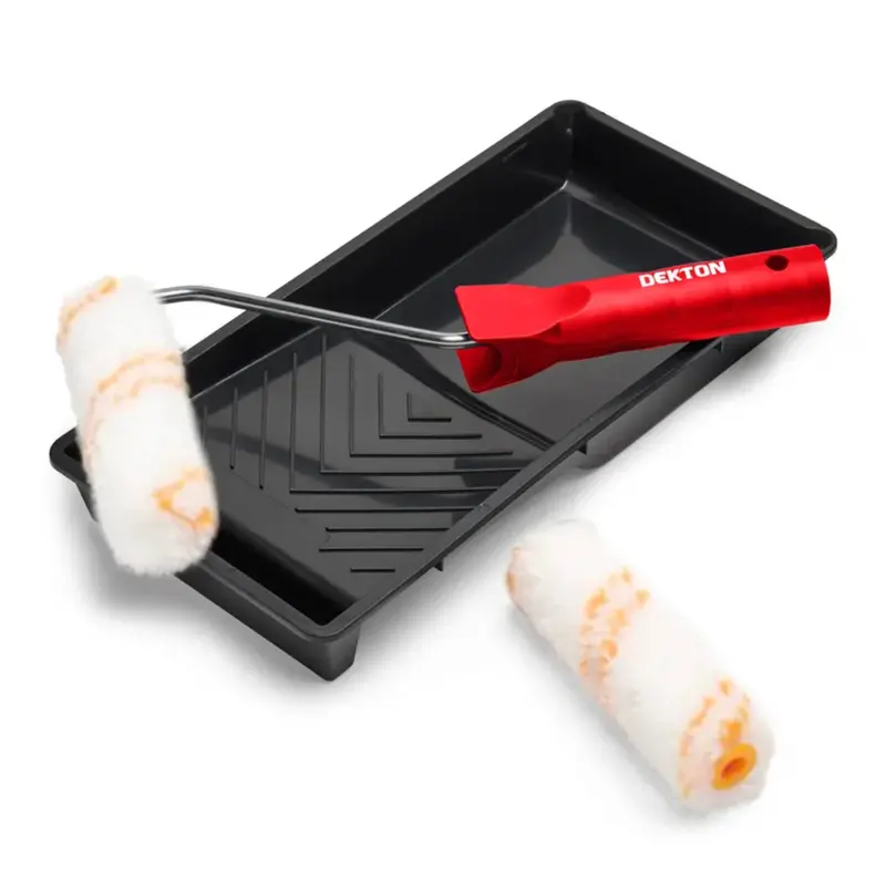 Dekton Emulsion Paint Brush Set – 4 Inch, 4-Piece Premium Brushes 1