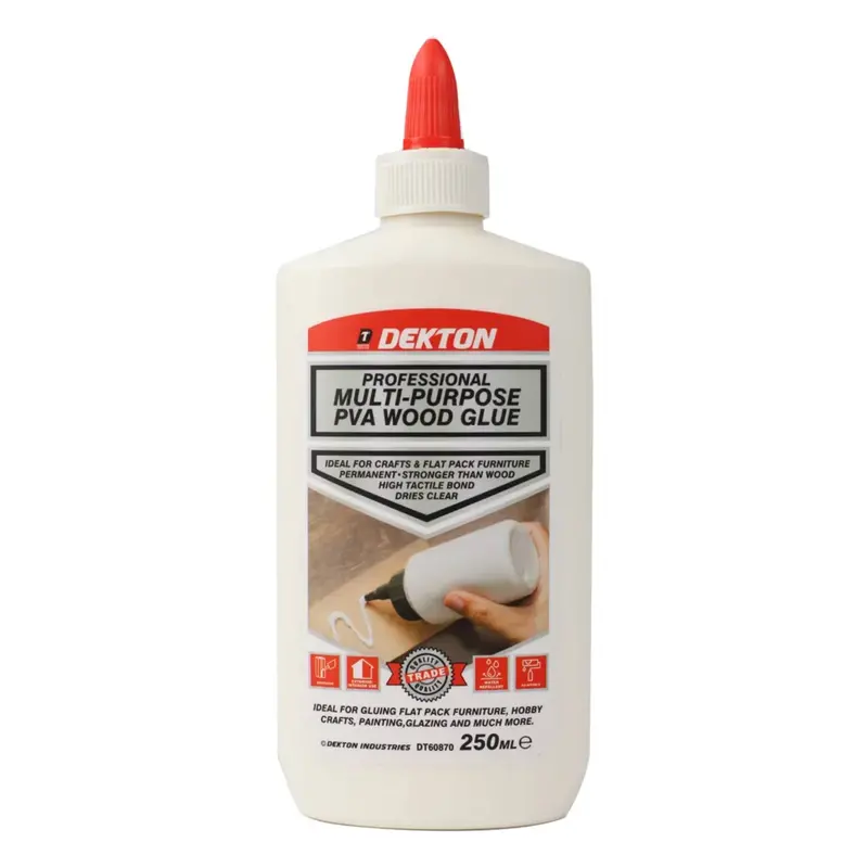 Dekton Fast-Setting Wood Glue – 250Ml Bottle 1