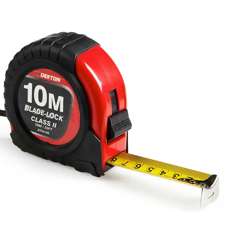 Dekton Heavy-Duty Tape Measure – 10 Metre × 25 Mm Reinforced Case Rule 1