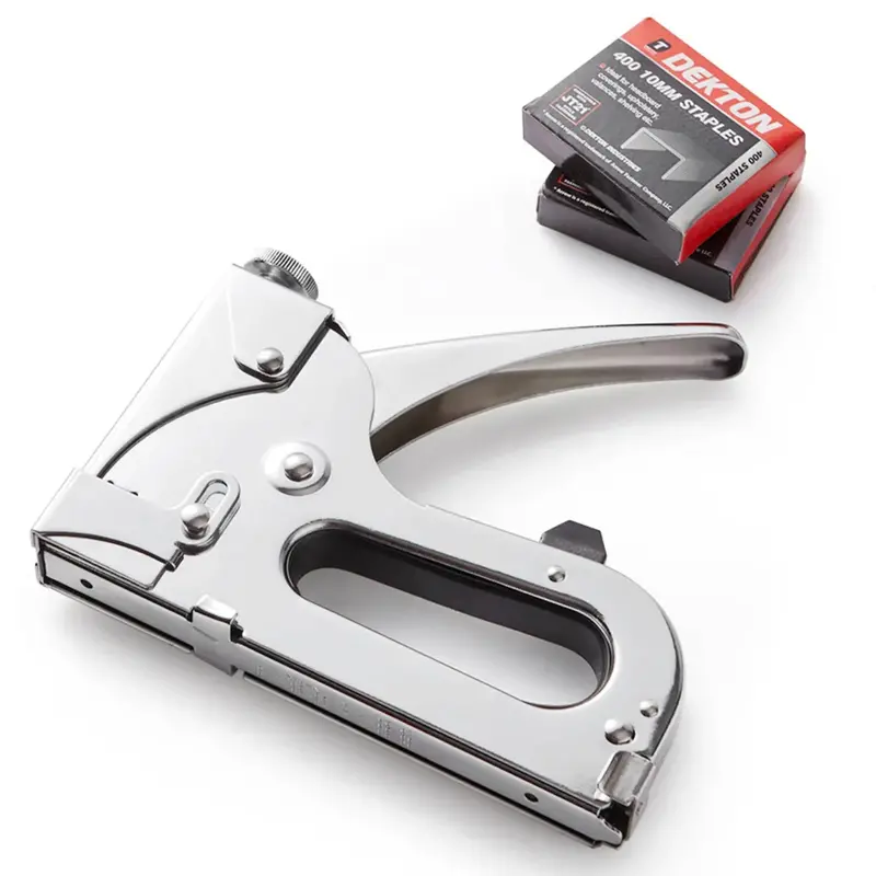 Dekton Industrial-Strength Staple Gun For Heavy-Duty Fastening 1