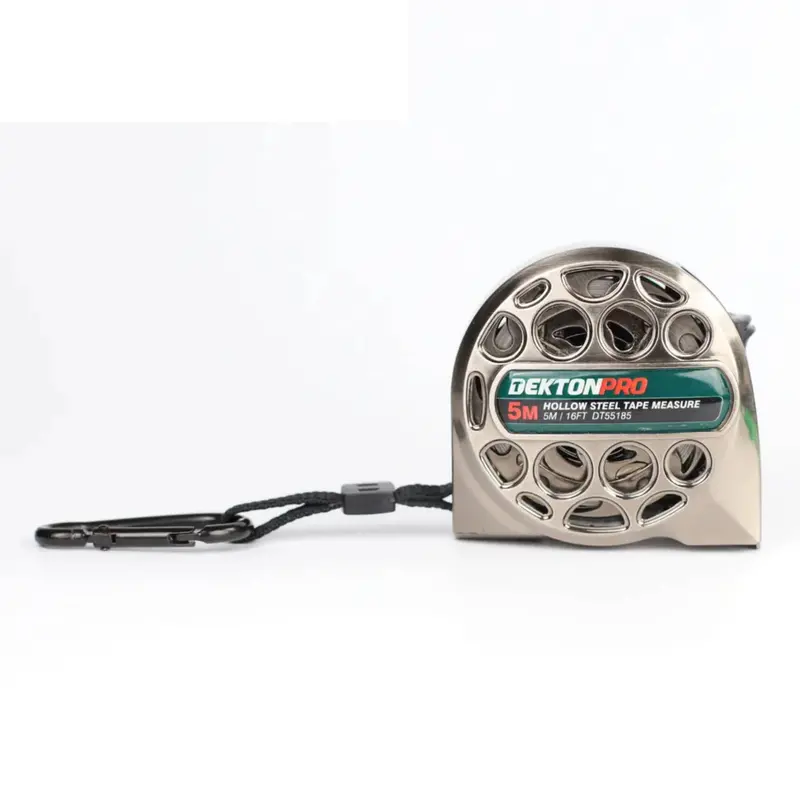 Dekton Stainless Steel Hollow-Core Tape Measure 1