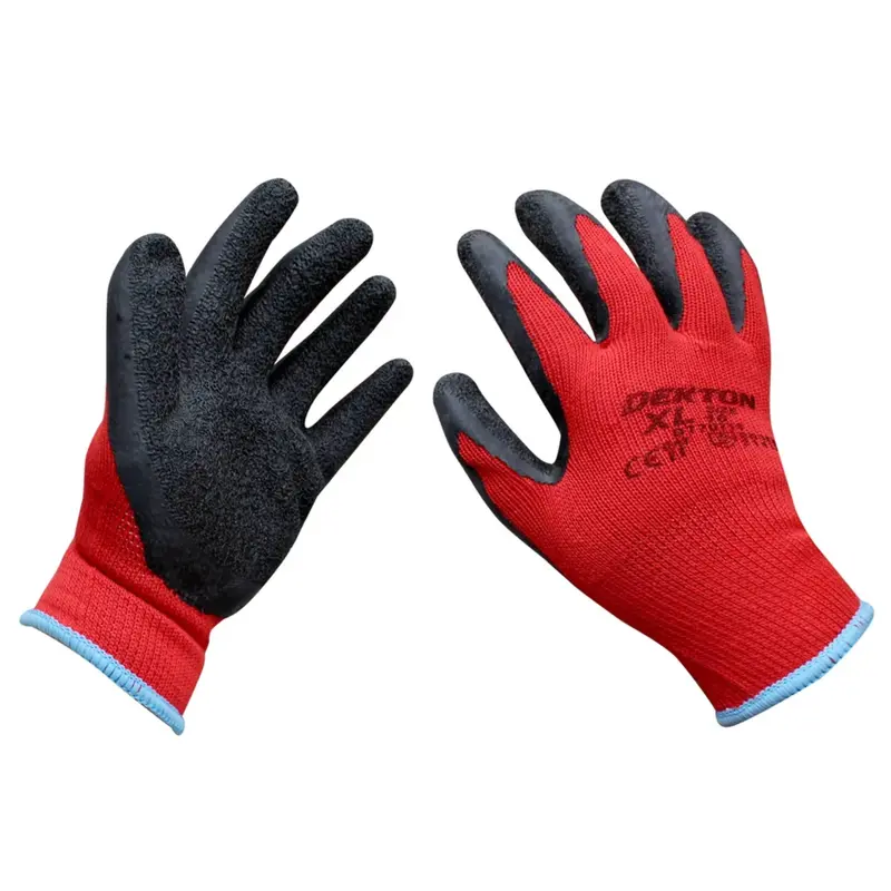 Dekton Xl Heavy-Duty Latex-Coated Work Gloves – Professional Grade 1