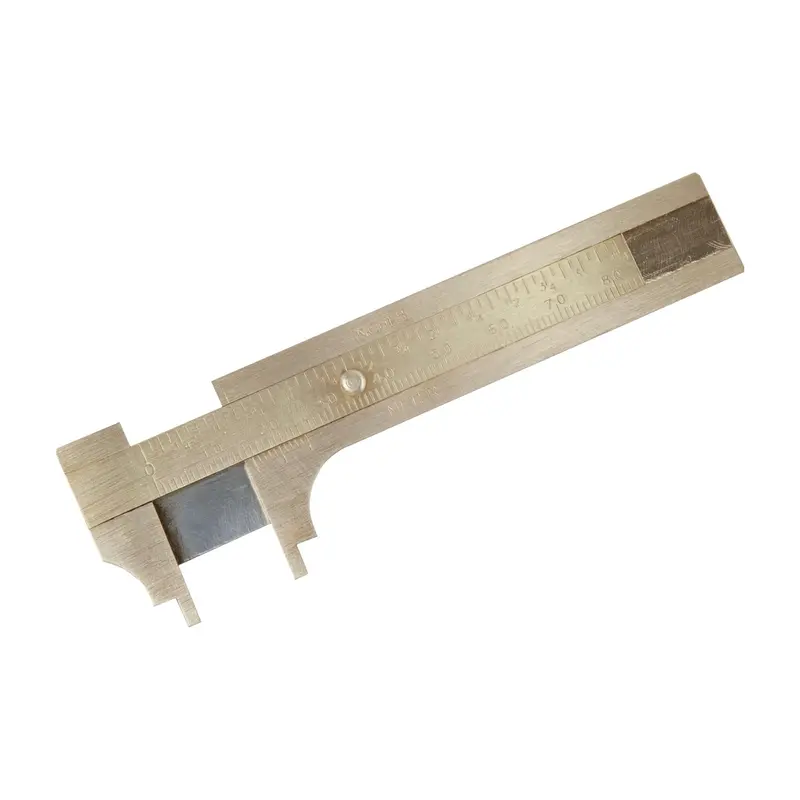 Deluxe Brass Sliding Gauge With Integrated Stone Holder 1