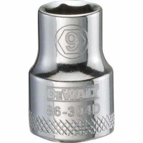 Dewalt Dwmt86304Osp 6-Point 3/8" Drive Socket Set – 9Mm, 4-Pack 1