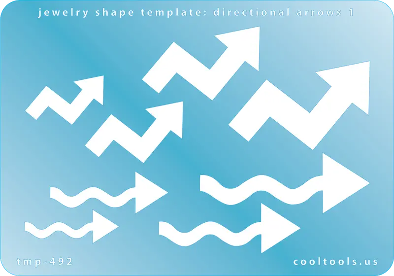 Directional Arrow Jewelry Template – Style 1 1