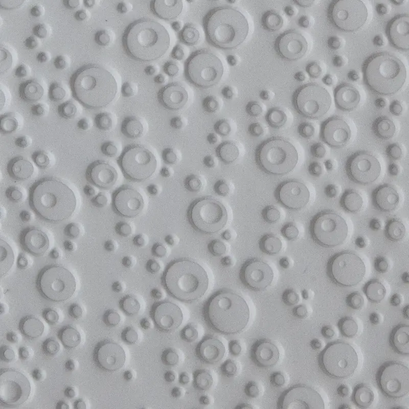 Double Bubble Pattern Texture Tile For Jewelry And Clay Texturing 1