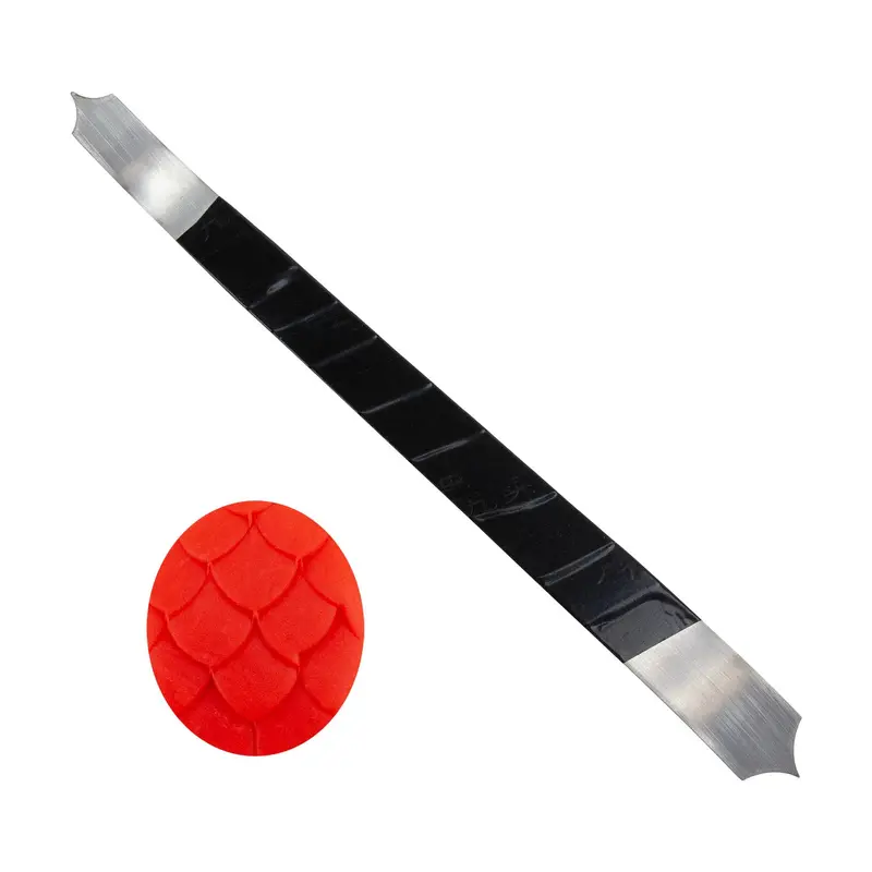 Double-Ended Stainless Steel Texture Tool For Metal Clay And Enamel Work 1