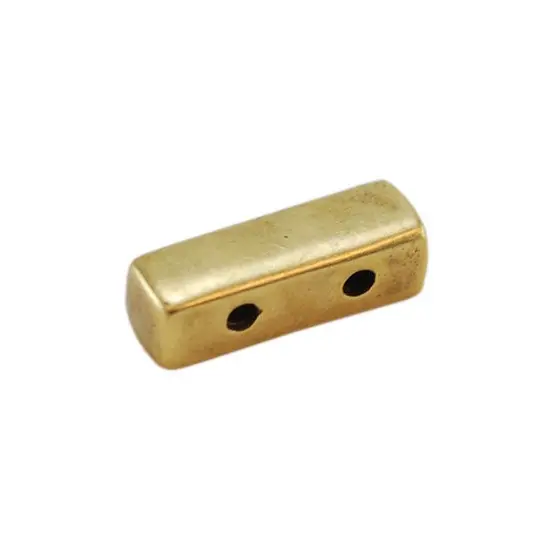 Double-Strand Bronze End Bar – 4Mm × 11Mm (2-Pack) 1