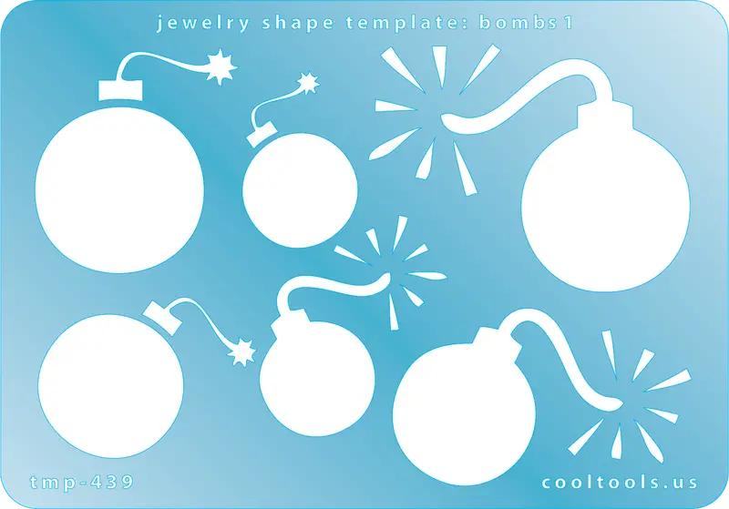 Dynamic Bomb Jewelry Shape Template – Design 1 1