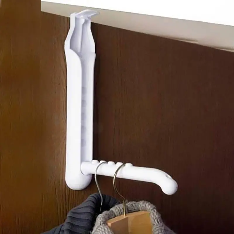 Easy Storage Over-The-Door Folding Bar – Space-Saving Hanging Organizer 1