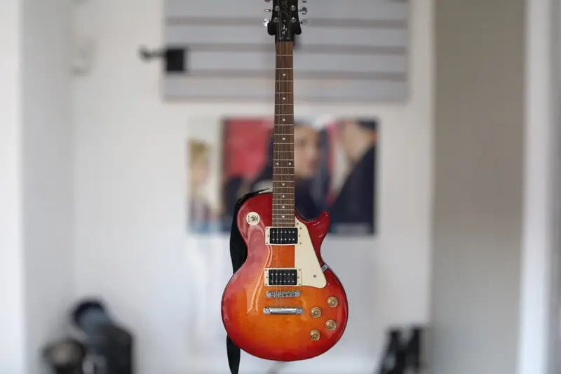 Epiphone Les Paul 100 Electric Guitar – Full-Size Solid-Body, Local Pickup Only 1