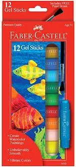 Faber-Castell Gel Stick Assortment – 12 Count 1