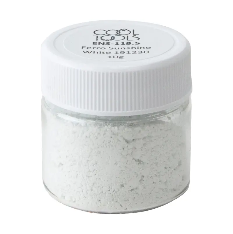 Ferro Sunshine Enamel – Bright White (19-1230), 10G 1