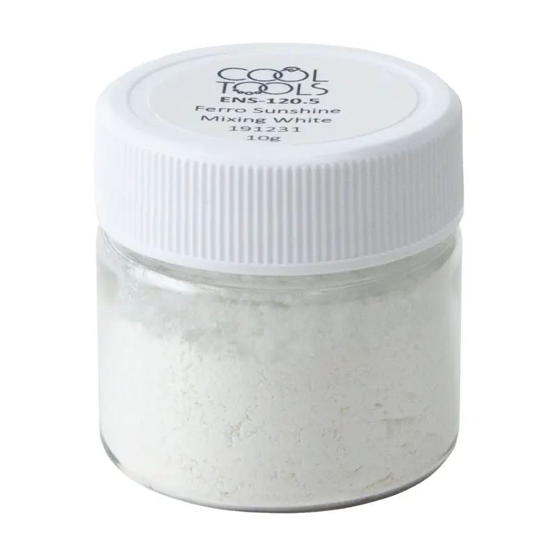 Ferro Sunshine Enamel – Mixing White (19-1231), 10G 1