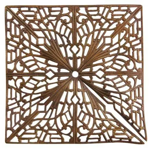 Filigree Cone Brass Stamping Element – 1-Piece 1