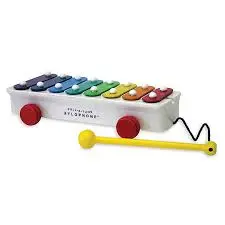 Fisher-Price Pull-A-Tune Xylophone Musical Instrument 1