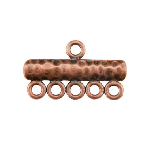 Five-Strand Copper Connector – Versatile Link For Complex Jewelry Assemblies 1