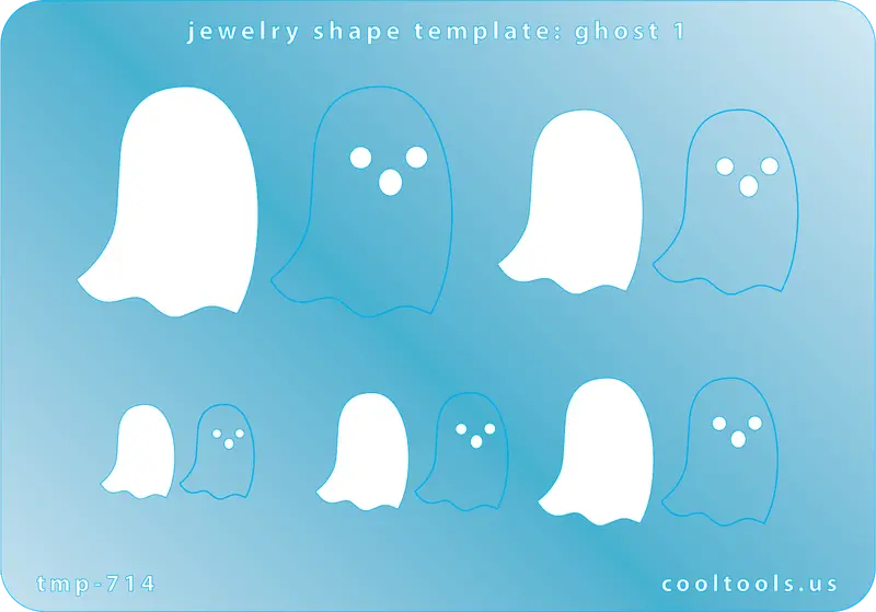 Floating Ghost Jewelry Template – Version 1 For Light & Airy Charms 1