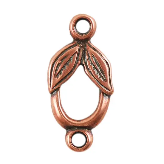 Flower Bud Copper Connector – Decorative Multi-Strand Joining Piece 1