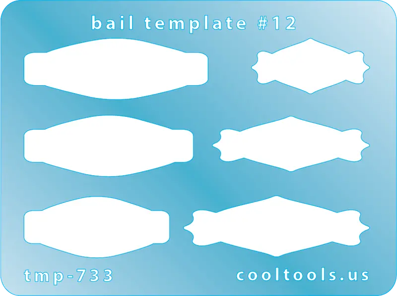 Fold-Over Bail Template #12 For Secure Attachments 1