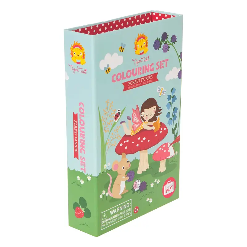 Forest Fairies Themed Coloring Kit 1