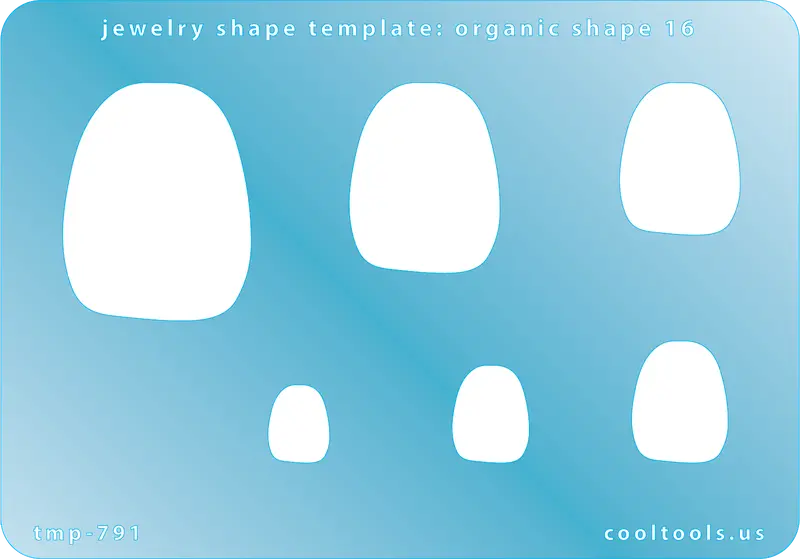 Freeform Organic Jewelry Template #16 1