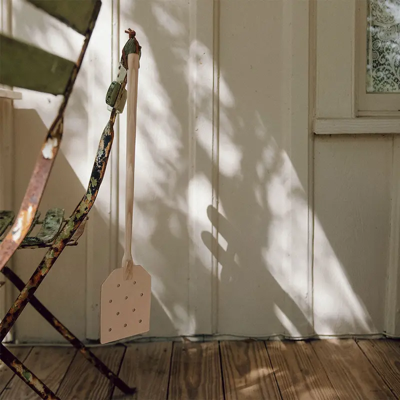 Genuine Leather Fly Swatter 1