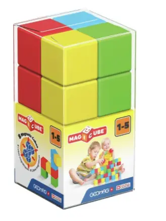 Geomag Magicube 8-Piece Magnetic Cube Construction Set 1