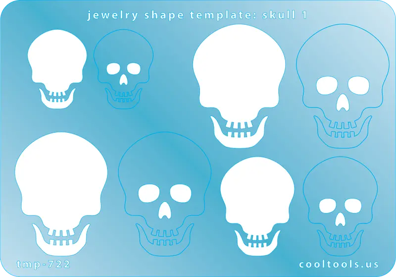 Geometric Skull Jewelry Template – Style 1 For Contemporary Looks 1