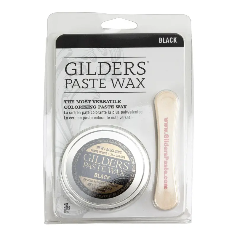 Gilders Paste In Matte Black Metallic Finish 1