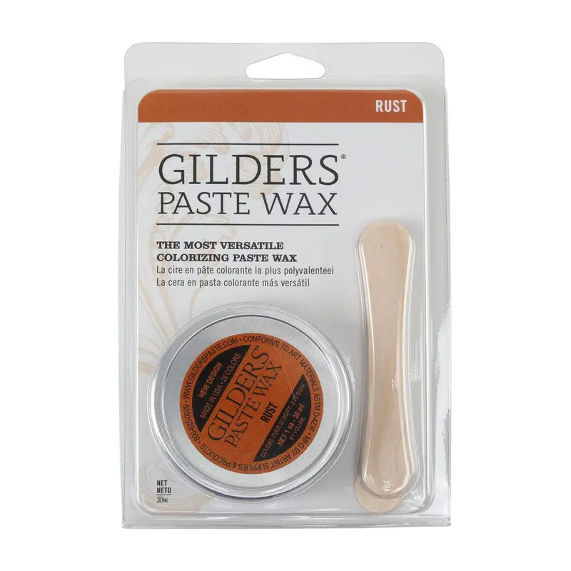 Gilders Paste With Rust-Effect Metallic Sheen 1
