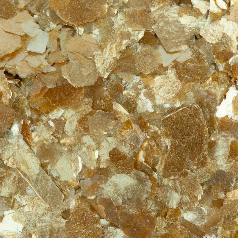 Gold Mica Flakes For Metallic Accents In Clay And Resin 1