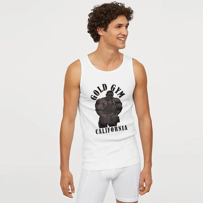 Gold-Tone Gym Vest – Polo Republica California Collection 1