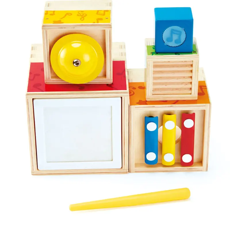 Hape Stacking Music Set With Percussion Instruments 1