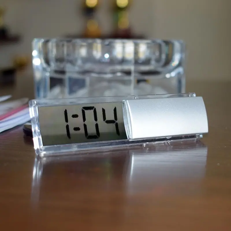 Hdl-374 Digital Wall Clock With Modern Fusion Design 1