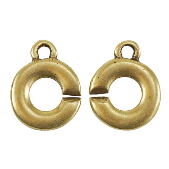 Heavy-Duty Bronze-Plated Slip-Lock Clasp – 16Mm × 12.3Mm, Pack Of 2 1