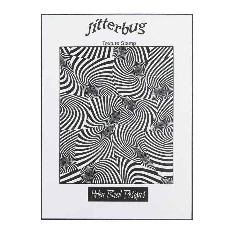 Helen Breil Jitterbug Design Texture Stamp 1