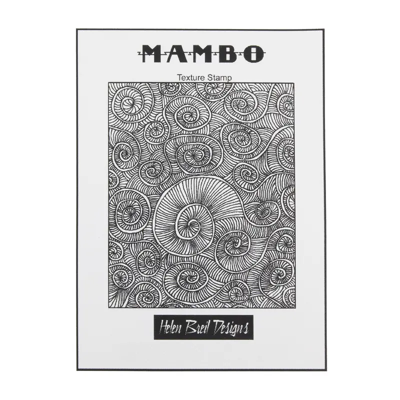 Helen Breil Mambo Pattern Texture Stamp 1