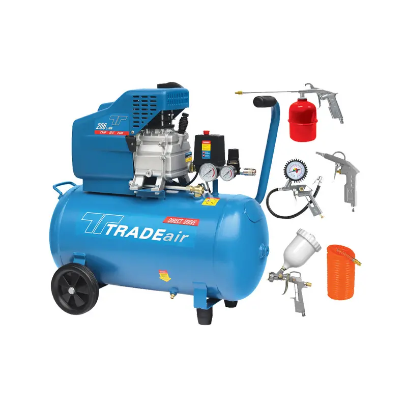 Hobby Master 50-Liter Portable Air Compressor For Workshop Use 1