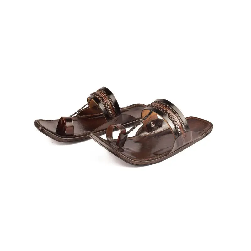 Hpral Djedidi Artisan Kolhapuri Sandals – Handmade Leather Footwear 1