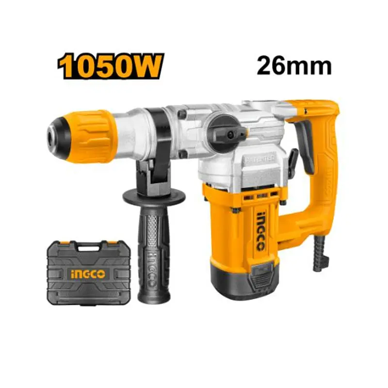 Ingco 1500W Bmc Rotary Hammer – Dual-Mode Hammer/Drill Function 1