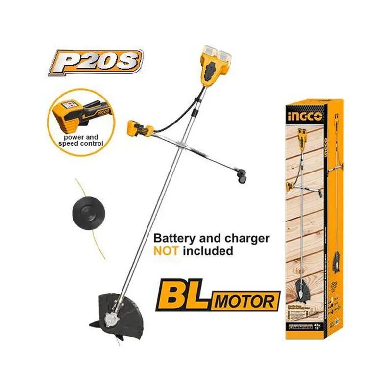 Ingco 20V Ps+ / 40V Cordless Brushcutter & Trimmer Combo 1