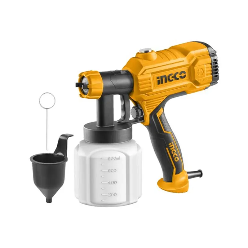 Ingco 800Ml Hvlp Spray Gun For Fine Finishes And Low Overspray 1